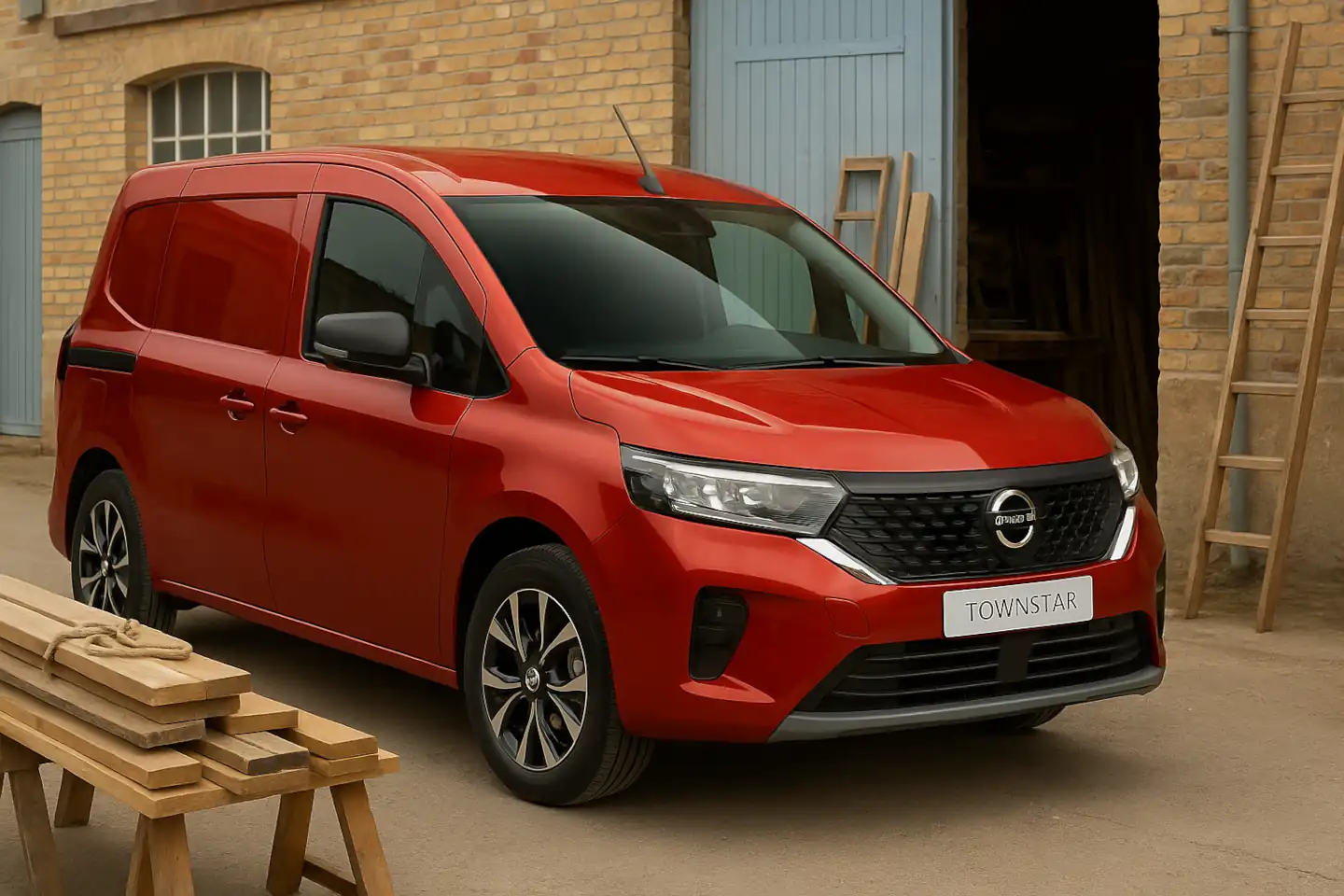 Elektrisch im Handwerk: Der neue Nissan Townstar EV als vielseitiger Partner